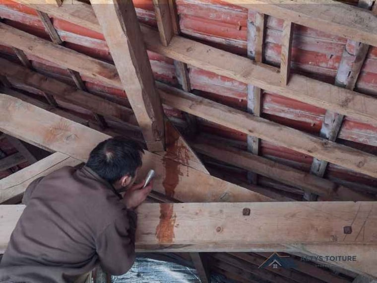 Recherche de fuite de toiture — chantier Altys Toiture Soulac-sur-Mer à Soulac-sur-Mer